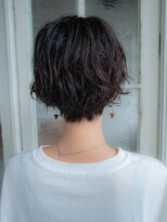 ロッソ ヘアアンドスパ 北千住店(Rosso Hair&SPA) 無造作ゆるふわショートボブ[北千住]