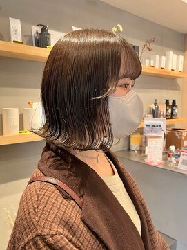 ホーム(HOME) ダブルカラーミルクティーベージュカラーケアブリーチ韓国下北沢