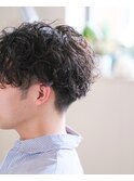 刈り上げパーマ