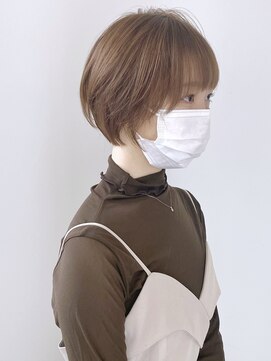 ゴーズゴードットビー 吉祥寺(go s go .b) マッシュショート/小顔/ショートボブ/吉祥寺/イルミナカラー