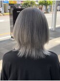 ホワイトシルバーウルフカット♪あゆむ