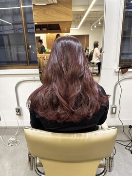 バド(bado) ワインレッドカラーロング