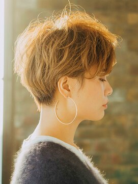 エクファ ヘア リゾート 大津 瀬田店(ex-fa hair resort) 美髪逆三角切りっぱなしボブエアリーロングピンクブラウン