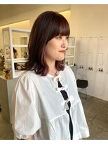 クリアーオブヘアー 池下店(clear OF HAIR)&nbsp;イルミナカラー×コーラル