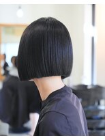 トランク 金剛店(tranq) 大人シンプル黒ボブ