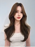 髪質改善 艶髪 愛され 韓国風 前髪カット 小顔 梅田