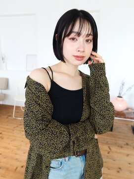 ゼスト ジグ(ZEST ZIGU) ボブ／吉祥寺／吉祥寺駅/前髪カット/深江