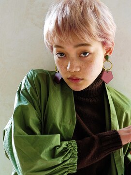 シオン(shion) メルティカラーマロンベージュ似合わせカット_9771