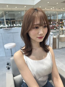 ミンクスオーバー(MINX OVER) メルティカラーフェミニンロング似合わせカット