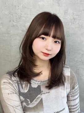 リンクエン(Link enn) 【ミディアムレイヤー】レイヤーカット/韓国ヘア/髪質改善