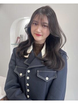 ボタン ハカタ(VOTAN hakata) 【前田七音】ラベンダーグレージュ/透明感カラー/韓国ヘア