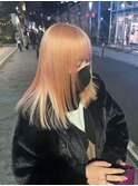 イメチェン/レッドブラウン/フルバング/似合わせカット/高円寺駅