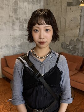 シカ(sica) オン眉ボブパーマ！