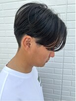 ヒュイル バイ ニアウ(Hwyl by Niau)&nbsp;メンズマッシュセンターパートスパイラルパーマニュアンスパーマ