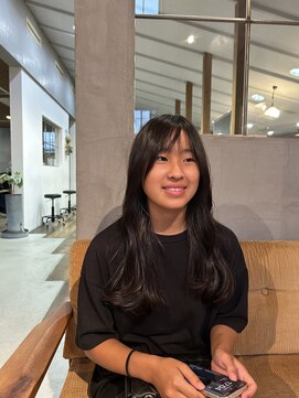 ヘアーミュゼ 井田店(Hair Musee) たっぷりおくれ毛