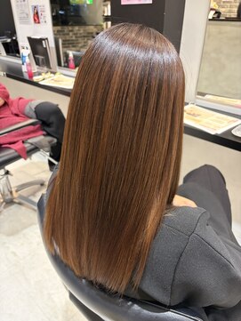 髪質改善ストレート　(縮毛矯正も可)