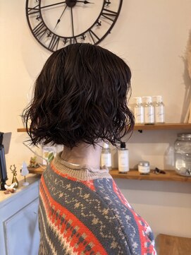 ラヴァダブ(RUB A DUB) ボブ×パーマ