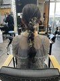 クロムス(clomus)&nbsp;上品な編みおろしアレンジ。大人女性に人気の特別ヘア＊