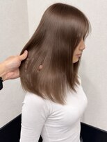 ラグナ(LAGUNA)&nbsp;ミルクティーブラウン/ブリーチなしダブルカラー/ミディアム