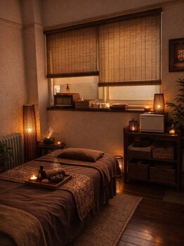 美容室 ココロ(cocoro)の写真/【16時~22時限定】頑張る脳に休息を。思考を止めて心からほどける「夜のヘッドスパ」で贅沢な癒やし。