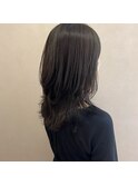 【&ONE 自由が丘】ウルフカット×アッシュグレー