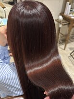 サロン ド ソーホー 蕨(Salon de SOHO)&nbsp;◎オレンジブラウン×髪質改善◎【中川 史菜】