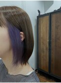 大人も楽しめるラベンダーイヤリングカラー