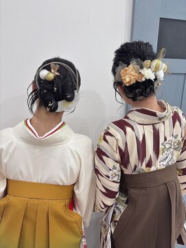 オーシー 志比口店(O'sea) #袴ヘアセット