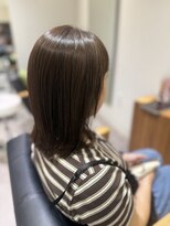 ネネン 久喜(Nennen) 「艶感ミディアム×髪質改善カラー
