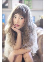 マイティ バイ エイチ(mighty by H)&nbsp;mighty【ゆるふわガール】プラチナベージュ×ラフウェーブ