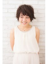 リノ ヘアー デザイン 河原町三条(Lino Hair Design)&nbsp;さわやかスイートな小顔ショート