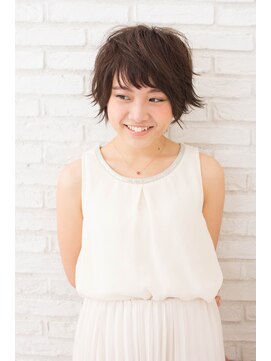 リノ ヘアー デザイン 河原町三条(Lino Hair Design) さわやかスイートな小顔ショート