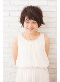 さわやかスイートな小顔ショート