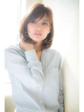 モッズ ヘア 福岡姪浜店(mod's hair) シフォンカールで…大人レディ・セミディb