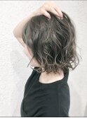 大人めダークアッシュ×ハイライト