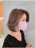 ふんわりボブ