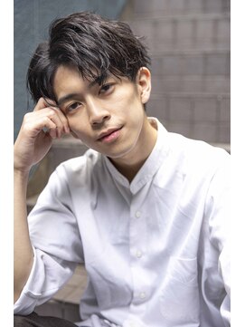 アイヴィ 表参道(IVY) 小久保style☆韓国風透明感ミントアッシュツーブロックショート