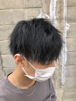 ライブトレア(LIVE TOREA) ショートマッシュ×ブルーブラック