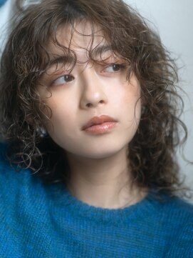 エミュ 表参道 青山(emu) 【emu 井上信洋】攻めカジュアルな強めウェーブウルフ【エミュ】