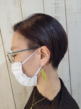 エスポワール 北習志野店(ESPOIR) ツーブロック×耳かけショート