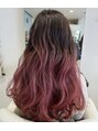 アメイジングヘアー 美沢店(AMAZING HAIR) ブリーチをつかったデザインカラーがかわいいです◎