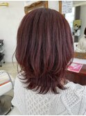 マグネットカラーでピンクカラーに☆+°色持ちいいです!