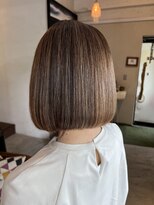 シークエンス 外苑前(SEAQUENCE)&nbsp;60代のお客様！！美髪でお洒落なお手入れ簡単ボブ！！