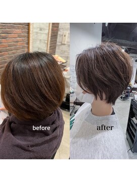 ディッシュ 五反田(dish) 五反田美容院☆「垢抜け」美フォルムショート