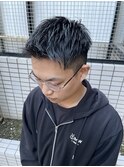 ツイストスパイラルサイドパート韓国マッシュ67