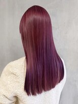 アルバム 渋谷パルコ(ALBUM) ピンクバイオレット_ハッシュカットフルバング_ba368303