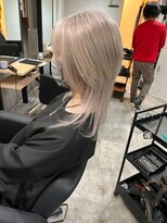 ラフ 難波店(LAFF)&nbsp;#黒髪#ボブルフ#ネビージュ#小顔#ワンレン