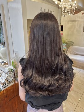 フレイストート(Frais Tout) ダークグレージュ　韓国風　髪質改善　オージュア　艶髪　横浜駅