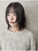 【ボブウルフ×黒髪ウルフ】ヘアスナップ・山下