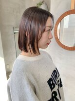 テトヘアー(teto hair) 切りっぱなしボブ、ぷつっとボブ、酸性ストレート
